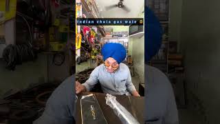 Chula gas mechanic 😂 comedy today todaycomedy dailyvlog funny punjabisong viralvideo [upl. by Patman]