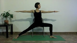 Yoga en Silla  Activando y Fortaleciendo [upl. by Amieva122]