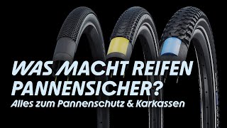 Wie geht Pannenschutz bei Fahrradreifen und was sind Karkassen [upl. by Middendorf]