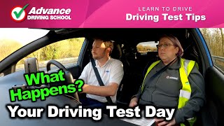 What Happens On Your Driving Test Day  Learn to drive Driving test tips [upl. by Yelrac464]