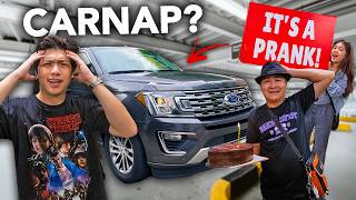 Our CAR Got Stolen Bday Prank Surprise  Ranz and Niana [upl. by Daggna]