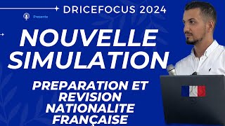 Nouvelle Simulation entretien demande nationalité française  révision collective 2024 [upl. by Huberman262]