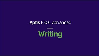 Aptis ESOL Advanced Writing test – format and tips [upl. by Giltzow]