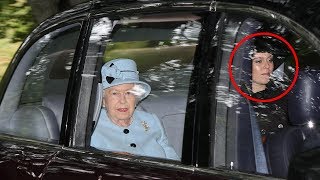 The Queen joined by Beatrice for church service near Balmoral after granddaughter’s 30th birthday [upl. by Annairoc]