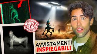 GLI ALIENI SONO TRA NOI AVVISTAMENTI SKINWALKER  GIANMARCO ZAGATO [upl. by Danni]