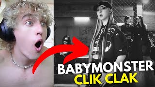 BABYMONSTER  CLIK CLAK MV  REACTION [upl. by Trillby]