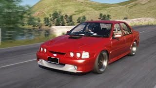 Assetto Corsa Ford Falcon XR8 at Longstone Pass [upl. by Nonnarb771]