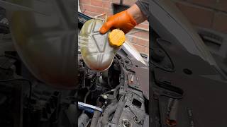 Coolant tank quick removal coolantreservoir coolanttank hoseclamp garage [upl. by Barron]