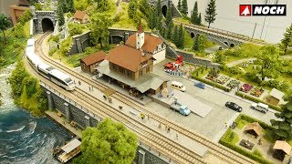 Gesamtfilm NOCH BastelWorkshop Aufbau des Neuheitendioramas 2018 [upl. by Kegan490]