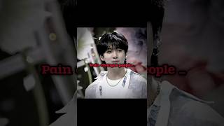 Pain changes people 💔🙂  shorts bts jungkook asthetic jk pain btsarmy btsshorts bighit [upl. by Adnahc816]