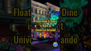 Mardi Gras is coming mardigras universal orlando universalorlando float fun themepark happy [upl. by Mcgee997]