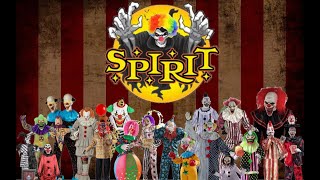 Every Spirit Halloween Clown Animatronic RANKED from WORST to BEST [upl. by Arianie]