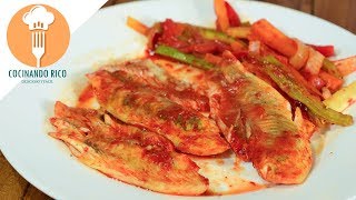 Pescado Empapelado Delicioso [upl. by Eatnoid]