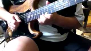 Incantations Part Four Crymax Guitar Solo COVER [upl. by Siegfried]