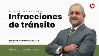 Clase gratuita  Infracciones de tránsito [upl. by Ylek]