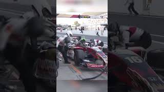 Most acrobatic pit stop You can watch the Super Formula races in Fuji this weekend at Motorsporttv [upl. by Krista]