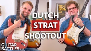 Dutch Strat Shootout  Haar Kauffmann amp RebelRelic Guitars [upl. by Marlin771]