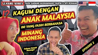 🇲🇾🇮🇩 KAGUM DENGAN ANAK MALAYSIA INI YANG FASIH BAHASA MINANG INDONESIA  Laie Kamek Basonyo ☺️👍 [upl. by Halilad]