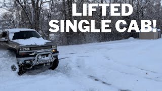 Lifted Single Cab Z71 Silverado on 9quot Lift [upl. by Croner]