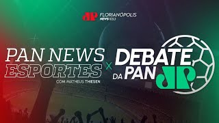 Pan News Esportes  Debate da Pan  3110  JP News Floripa [upl. by Laemsi]