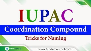 IUPAC Nomenclature of Coordination Compounds Class 12  Narendra Sir IITB 2003 Purdue Univ USA [upl. by Namreg]