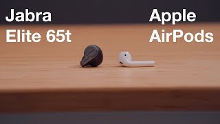 Best AirPods Alternative Jabra Elite 65t vs Apple AirPods [upl. by Tnecnev935]