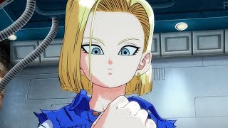 Dragon Ball FighterZ  Android 18s Story Mode All Cutscenes 1080p 60fps [upl. by Season]