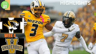 Missouri Tigers vs Vanderbilt Commodores Game Highlights [upl. by Tabib]