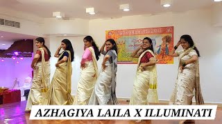 Energetic Dance  Azhagiya Laila x Illuminati  Tamil  Malayalam  Best Dance Performance [upl. by Airitak]