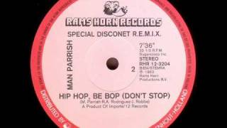 Man Parrish  Hip Hop Be Bop 1982 Special Disconet REMIX [upl. by Reider]