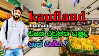 kaufland România  travel vlog in romania රුමේනියාවේ kaufland  එකට යමුද [upl. by Peterman499]