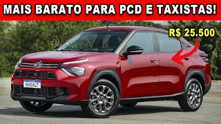 🚨CITROËN BASALT O SUV MAIS BARATO PARA PCD E TAXISTAS [upl. by Yelserp]