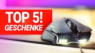 TOP 5 GESCHENKE für GAMER  Die besten Geschenkideen [upl. by Nelrac]