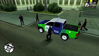 Skin de la Policia Bonaerence GTA SA  LinkMediafire [upl. by Neu596]