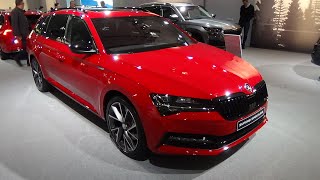 2022 Skoda Superb Sportline 20 TSI 280  Exterior and Interior  Auto Zürich Car Show 2021 [upl. by Eimaj682]