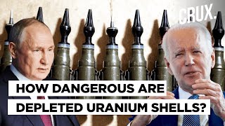 US Says Depleted Uranium Shells Have Saved Lives In Combat Russia Warns of Consequences In Ukraine [upl. by Jacki864]