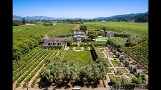 Sprawling Vineyard Compound in St Helena California  Sothebys International Realty [upl. by Lamag]