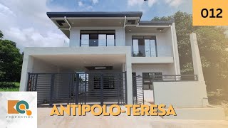 KQ012 ▪︎ House and Lot for Sale in AntipoloTeresa Mahabang Parang near ML Quezon amp Havila [upl. by Arakihc993]