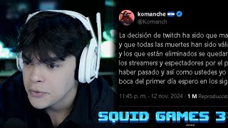 TWITCH NO REINICIARA LOS SQUID CRAFT GAMES 3 squidcraftgames3 [upl. by Stacie]