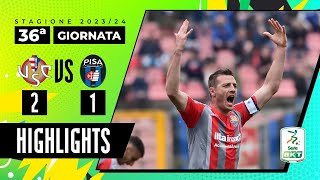 Cremonese vs Pisa 21  La Cremo vince con la firma dei suoi bomber  HIGHLIGHTS SERIE BKT 20232024 [upl. by Vidda]