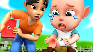 Ouch Baby is Hurt  Boo Boo Song  Sick Song  Rosoo Nursery Rhymes amp Kids Songs [upl. by Egap]