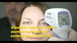 Extech  Review Extech IR200 NonContact Forehead Infrared Thermometer [upl. by Selym]