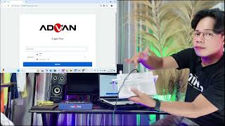 CARA SETTING ROUTER REVEALINK C1200 ADVAN [upl. by Sucramad340]