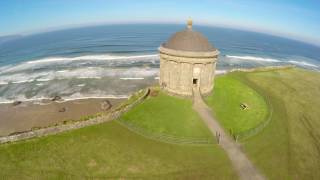 Mussenden Temple amp Downhill House Co Antrim N Ireland [upl. by Aurlie]