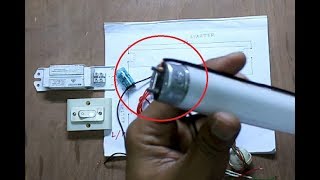 How to  Fluorescent  tube light installation [upl. by Oironoh495]