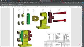 THE CROSSHEAD ASSEMBLY lắp ráp bằng inventor [upl. by Acenom]