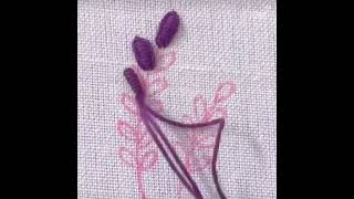 Embroidery Tutorial 3D Floral Pattern Embroidery Tutorial Embroidery 3DArt FloralDesign [upl. by Mae]