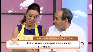 Cocinamos arroz con peludín y langostinos [upl. by Sundin]