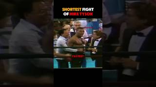 Mike Tysons Fastest Knockout Ever [upl. by Ecnadnac]