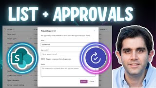 First Look at SharePoint Lists Approvals Integration with Microsoft Teams  New Approval Templates [upl. by Wightman]